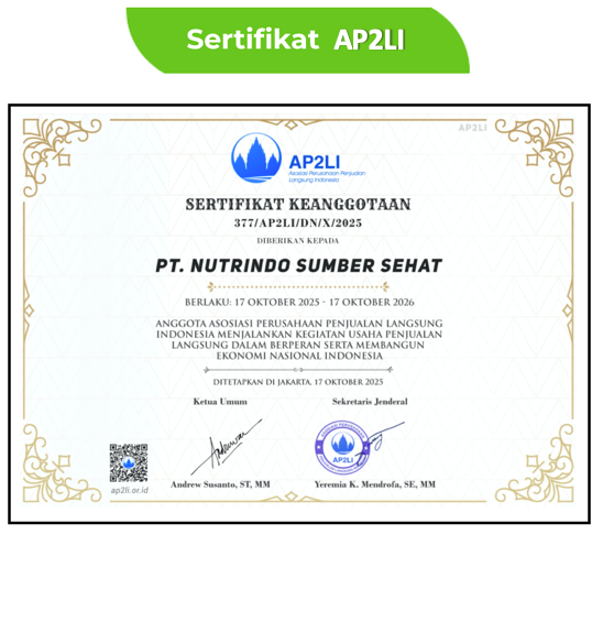 AP2LI Certificate
